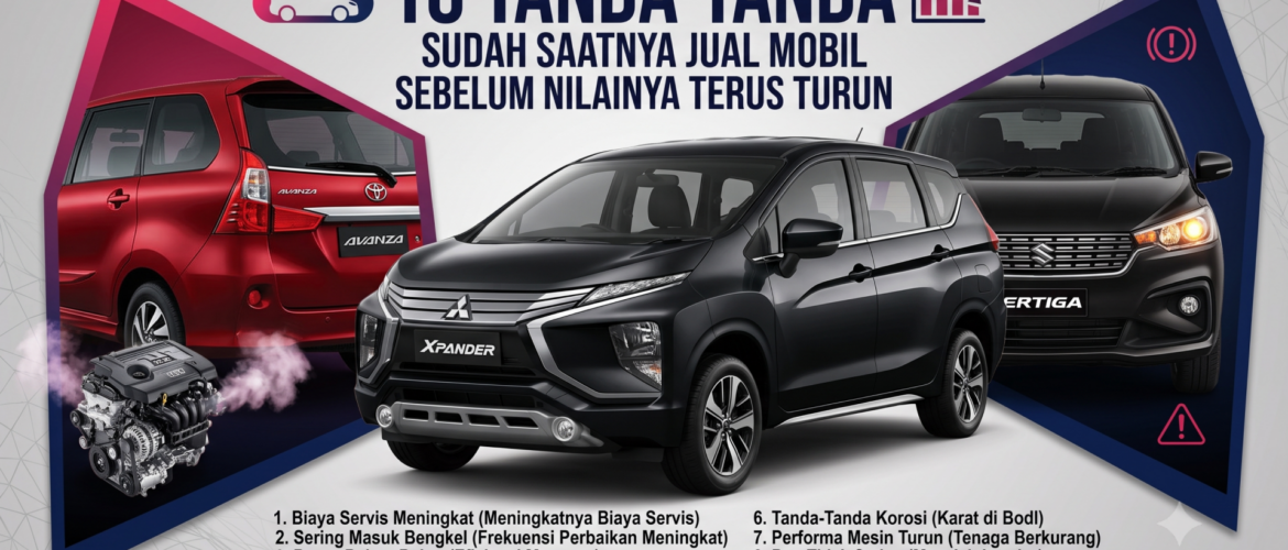 10 Tanda-Tanda Sudah Saatnya Jual Mobil Sebelum Nilainya Terus Turun